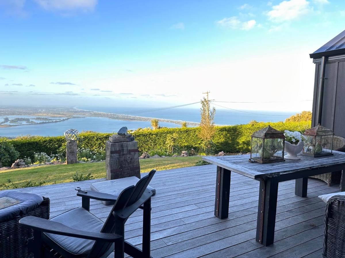 340 Deg Alps & Sea Bed & Breakfast Christchurch Ngoại thất bức ảnh